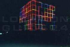 EXPOMEDIA Light-Cube - Designlocation in Saarbrücken
