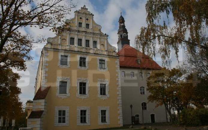 Historischer Wappensaal im Schloss Lübben