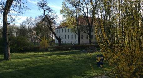 Blick auf Schloss Schwante