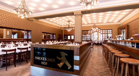 Entrée of restaurant Hackescher Hof