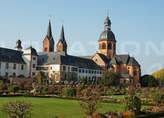 Klostercafe Seligenstadt in der ehem. Benediktinerabtei