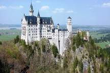 Allgäu with the eventlocation and wedding venue Schloss Neuschwanstein near Füssen in Bavaria