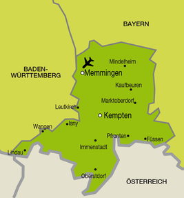 Allgäu-Lage-Bayern-Baden-Württemberg-Memmingen-Kepmten-Eventlocation