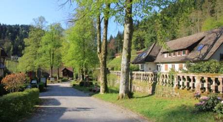 Die Villa Schauenburg im malerischen Allerheiligen.