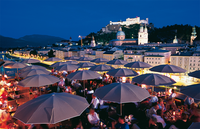 Salzburg das Leben in der Stadt