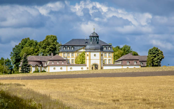 Schloss Jägerburg in der fränkischen Schweiz