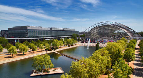 Leipziger Messe vordere Ansicht