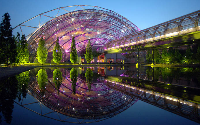 Glashalle am Rocket Park