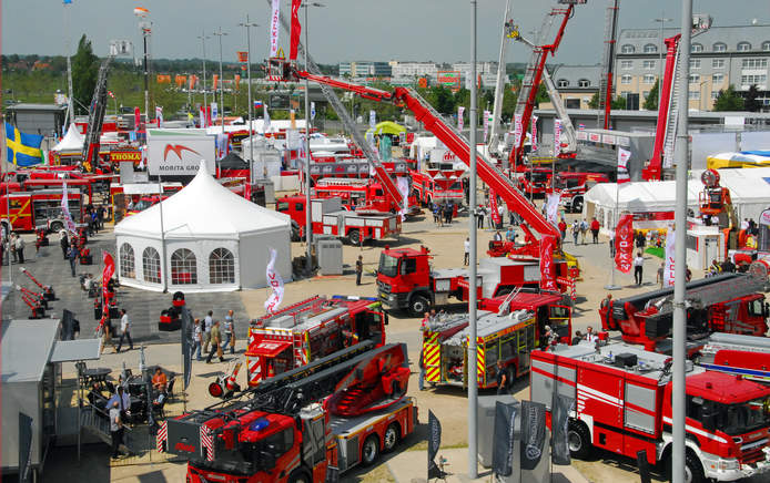 INTERSCHUTZ auf dem Freigelände