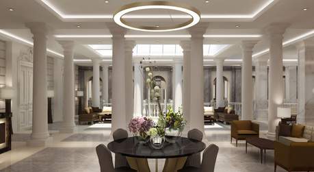 Unsere Lobby vermittelt Ihnen den ersten Eindruck unseres luxuriösen Hotels.