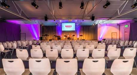 SHED15 events&more - Imposante Eventhalle mit diversen Seminarräumen im Zürcher Oberland