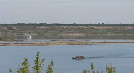 VINETA auf dem Störmthaler See