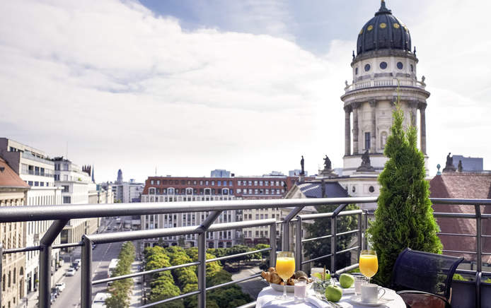 Blick auf Gendarmenmarkt