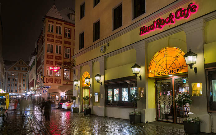 Hard Rock Cafe München Aussenansicht
