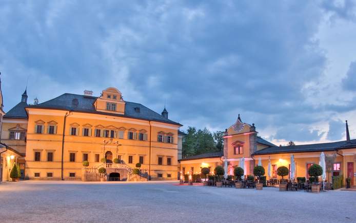 Das Lustschloss Hellbrunn- ein Ort wo einst schon die Fürsten feierten