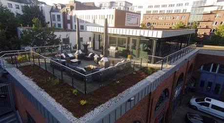 Penthouse Schanze: Loft mit Dachterrasse im urbanen Schanzenviertel in Hamburg