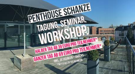Penthouse Schanze Tagung Workshop Seminar Event
