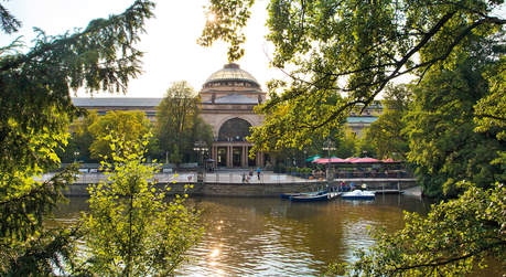 Kurpark Wiesbaden © Fouad Vollmer Werbeagentur/ Hessicher Heilbäderverband e.V