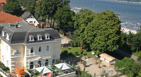 Hotel und Restaurant Mango´s gleich am Strand des Ostseebads Eckernförde