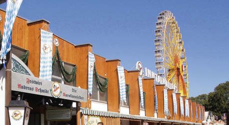 Die Inntalhalle zur 5ten Jahreszeit in Rosenheim dem Herbstfest.