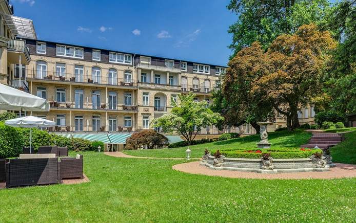 Hotelpark mitten im Zentrum von Baden-Baden