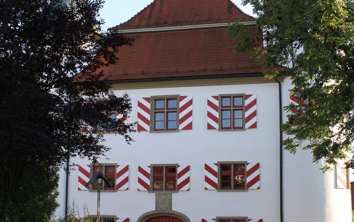 Altes Schloss Amtzell mit Schlossgarten