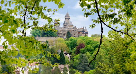 Schloss Braunfels: Blick vom Golfplatz