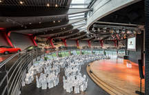 Porsche Auditorium with banquet seating
