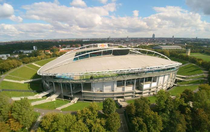 Außenansicht der Arena